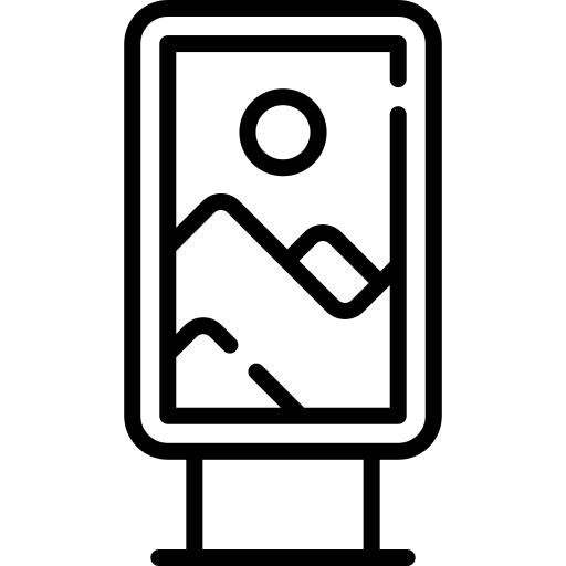 Pictogramme borne pour logiciel de configuration